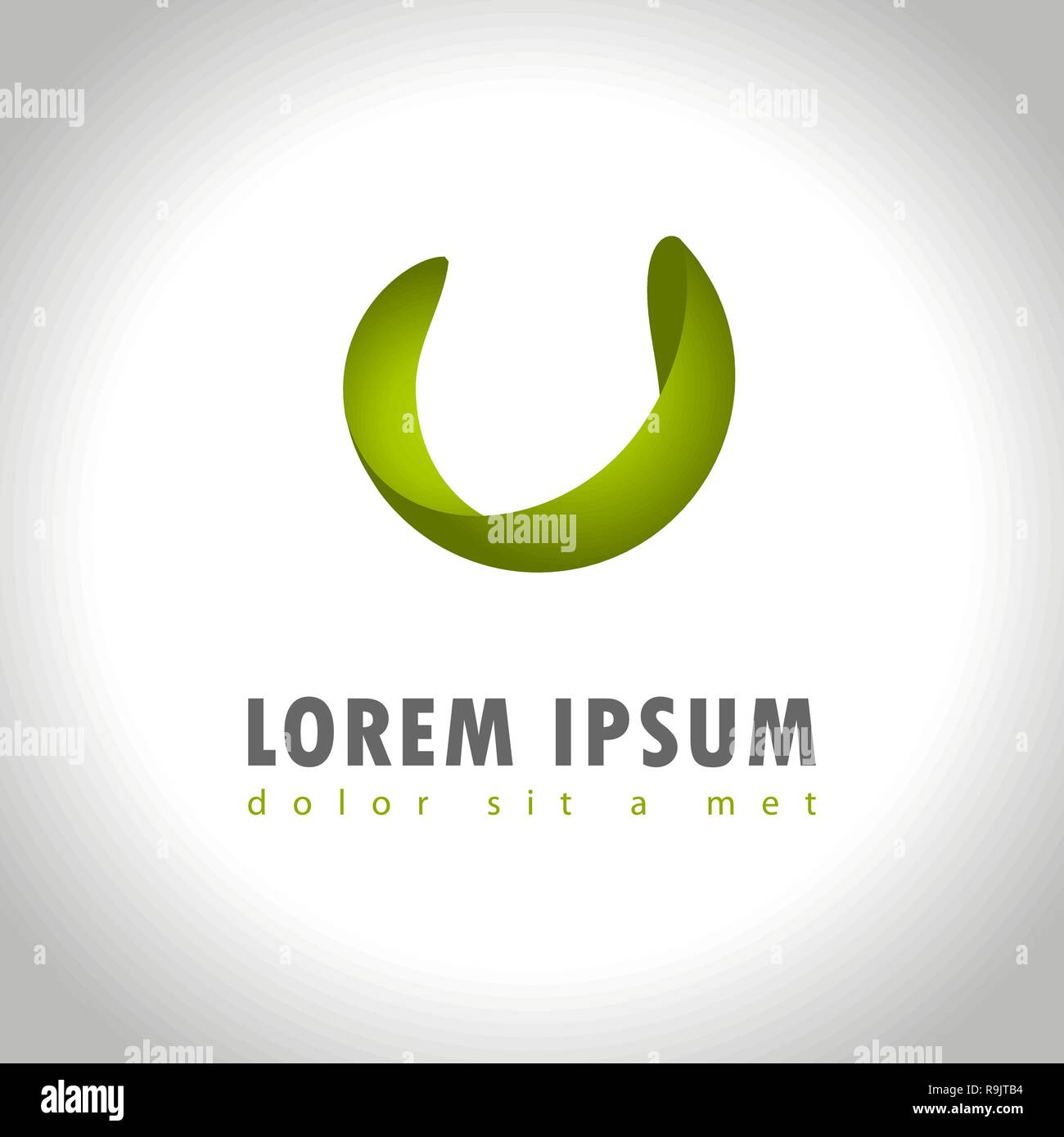 Abstract web Icon and logo sample, vector illusration Stock Vector