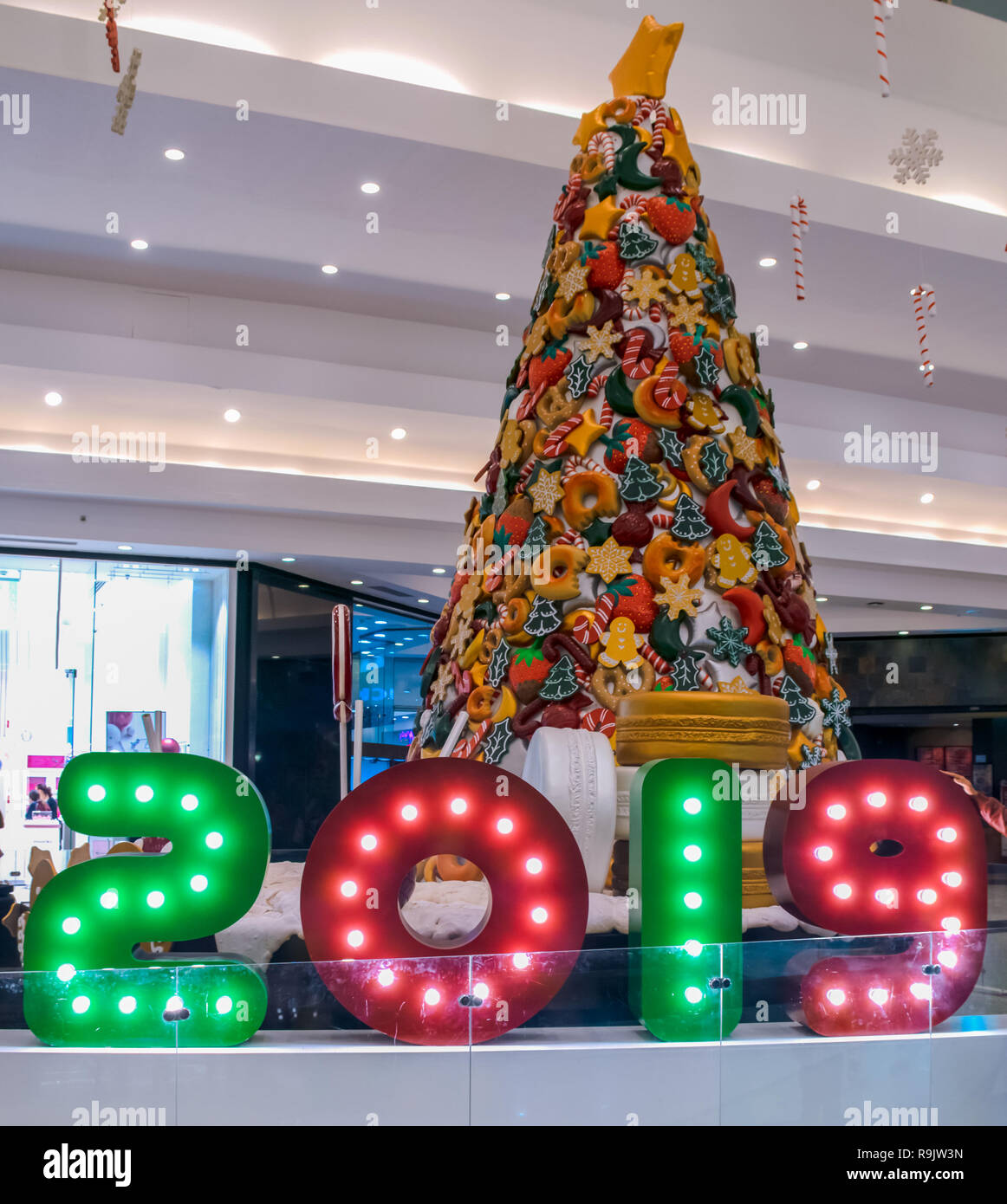 New Year 2019 and christmas Stock Photo