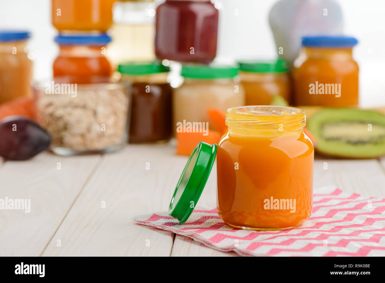 Download Opened Jar Of Pumpkin Puree Stock Photo Alamy Yellowimages Mockups