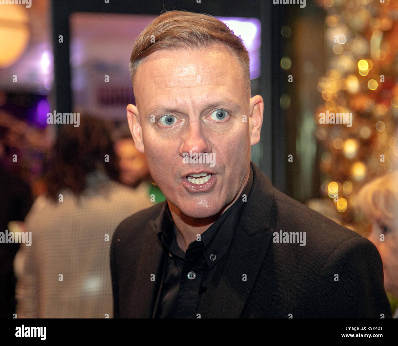 Celebrity launch of The Ivy Spinningfields, Manchester Featuring