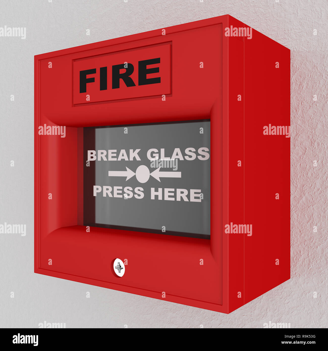 Fire box Stock Photo