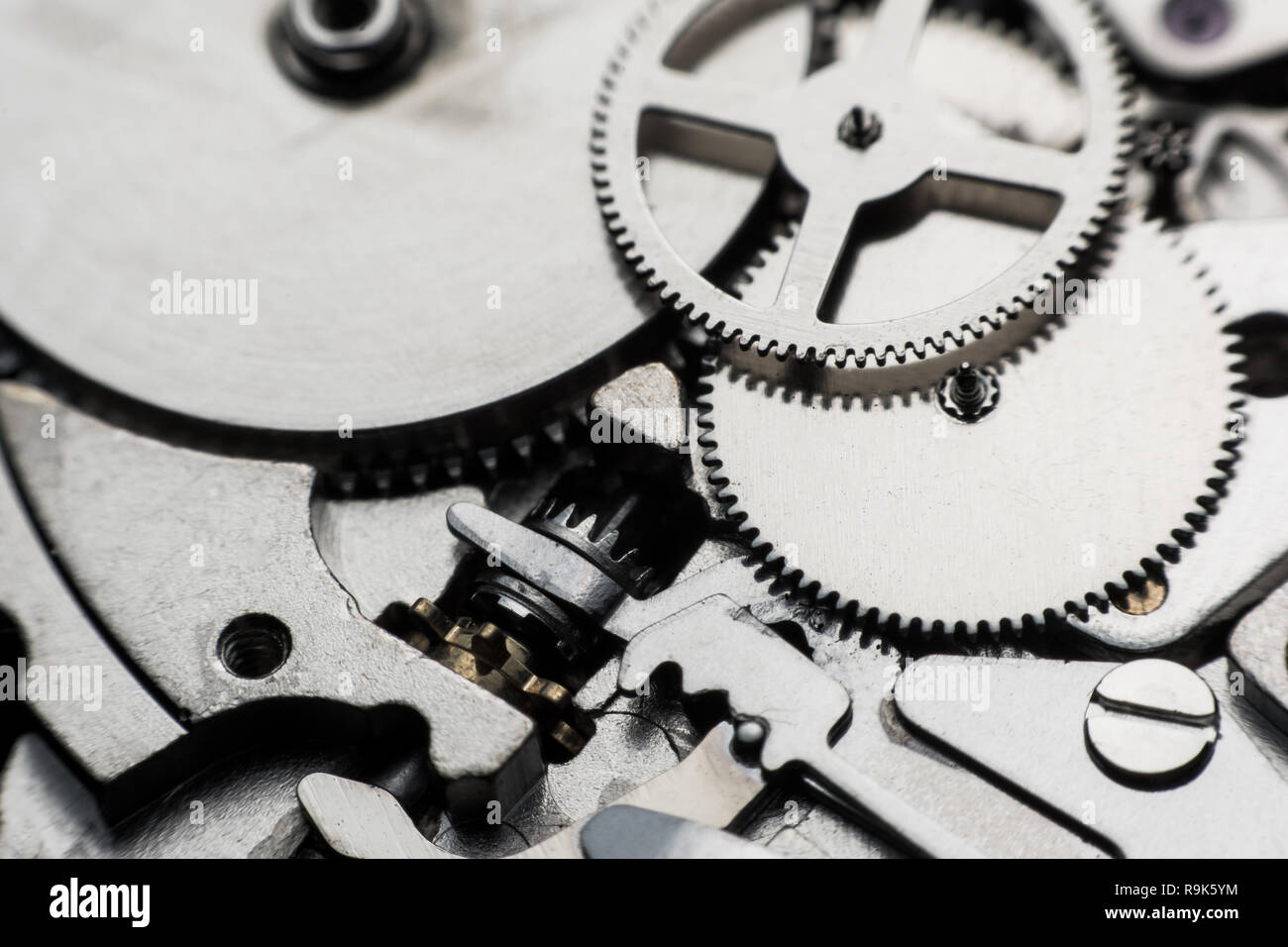 mechanical watch gears