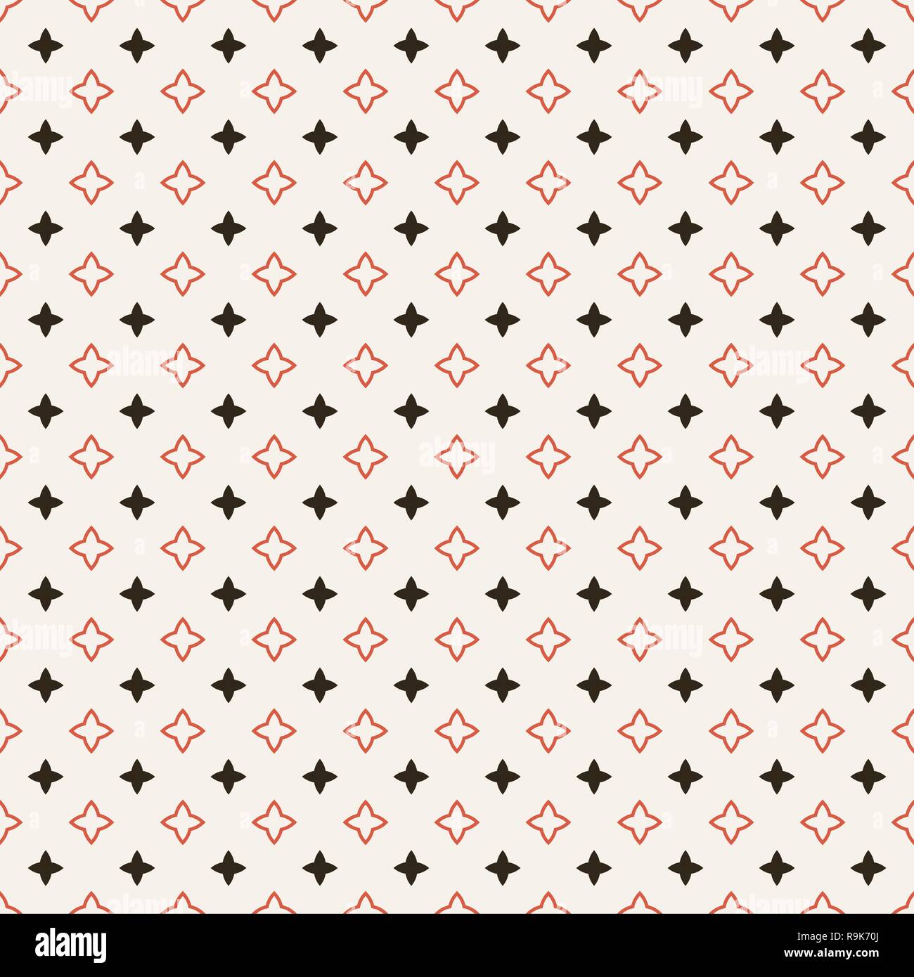 Seamless pattern. Classical simple texture. Abstract wrapping paper  surface. Repeating geometric digital paper with crosses. Vector element of  graphic Stock Vector Image & Art - Alamy