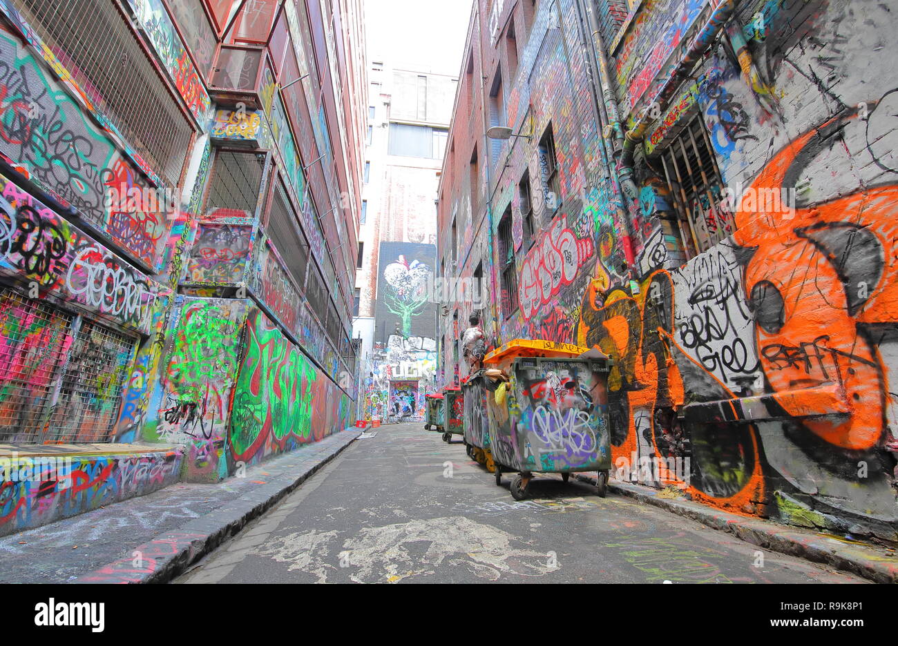 Melbourne graffiti australian hi-res stock photography and images - Alamy