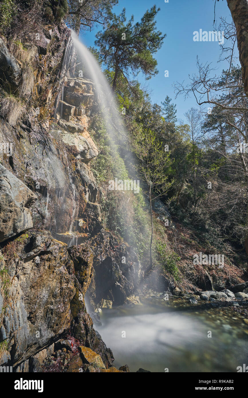 Kalidonia Waterfall limassol district hi-res stock photography and images - Alamy