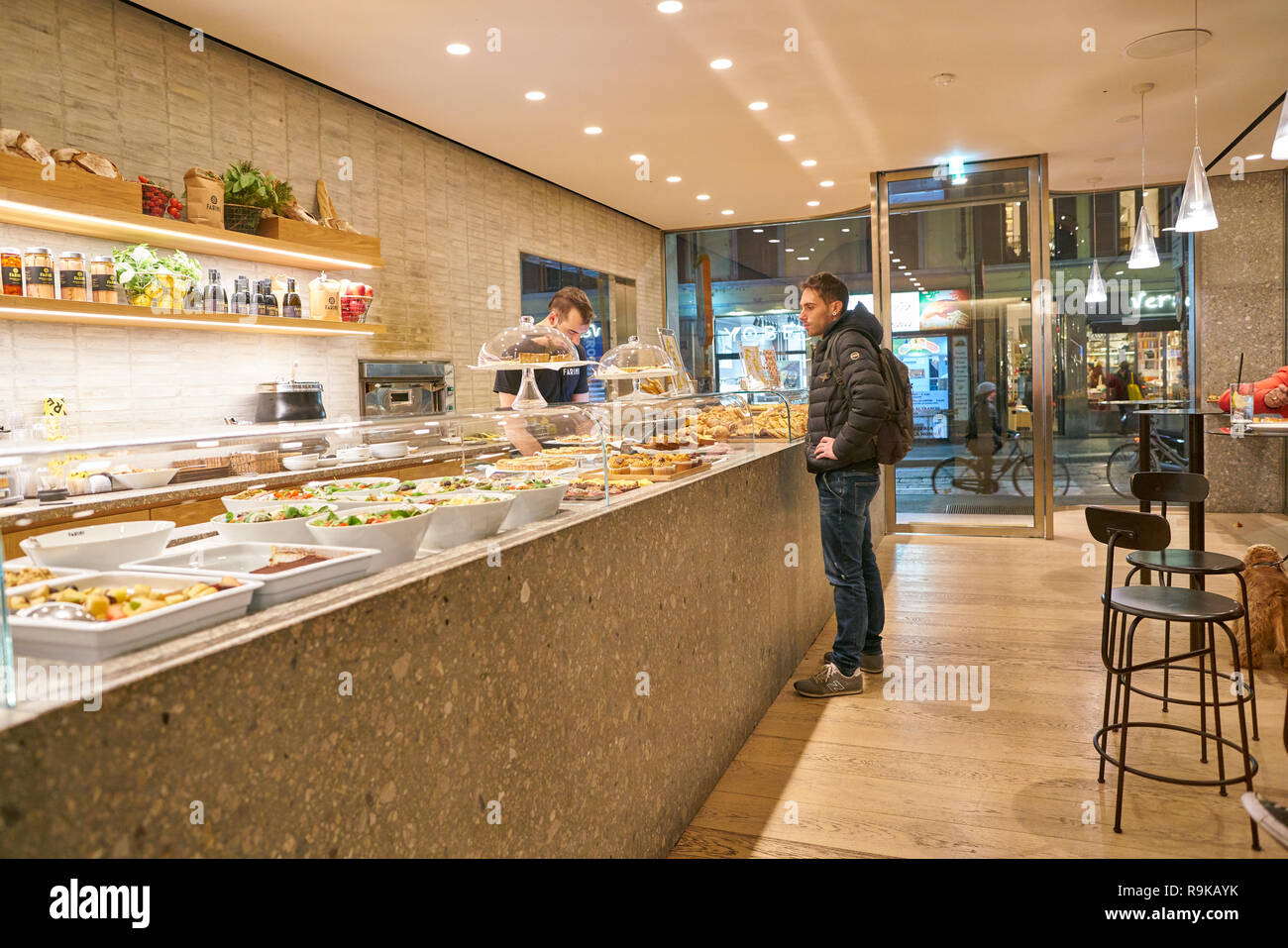Milan Italy Circa November 2017 Interior Shot Of Farini In