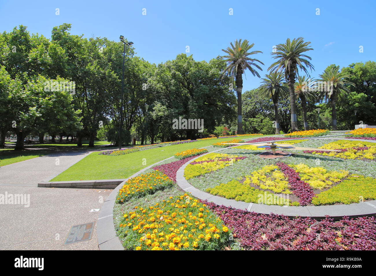 Royal Botanic Garden Melbourne Australia Stock Photo Alamy
