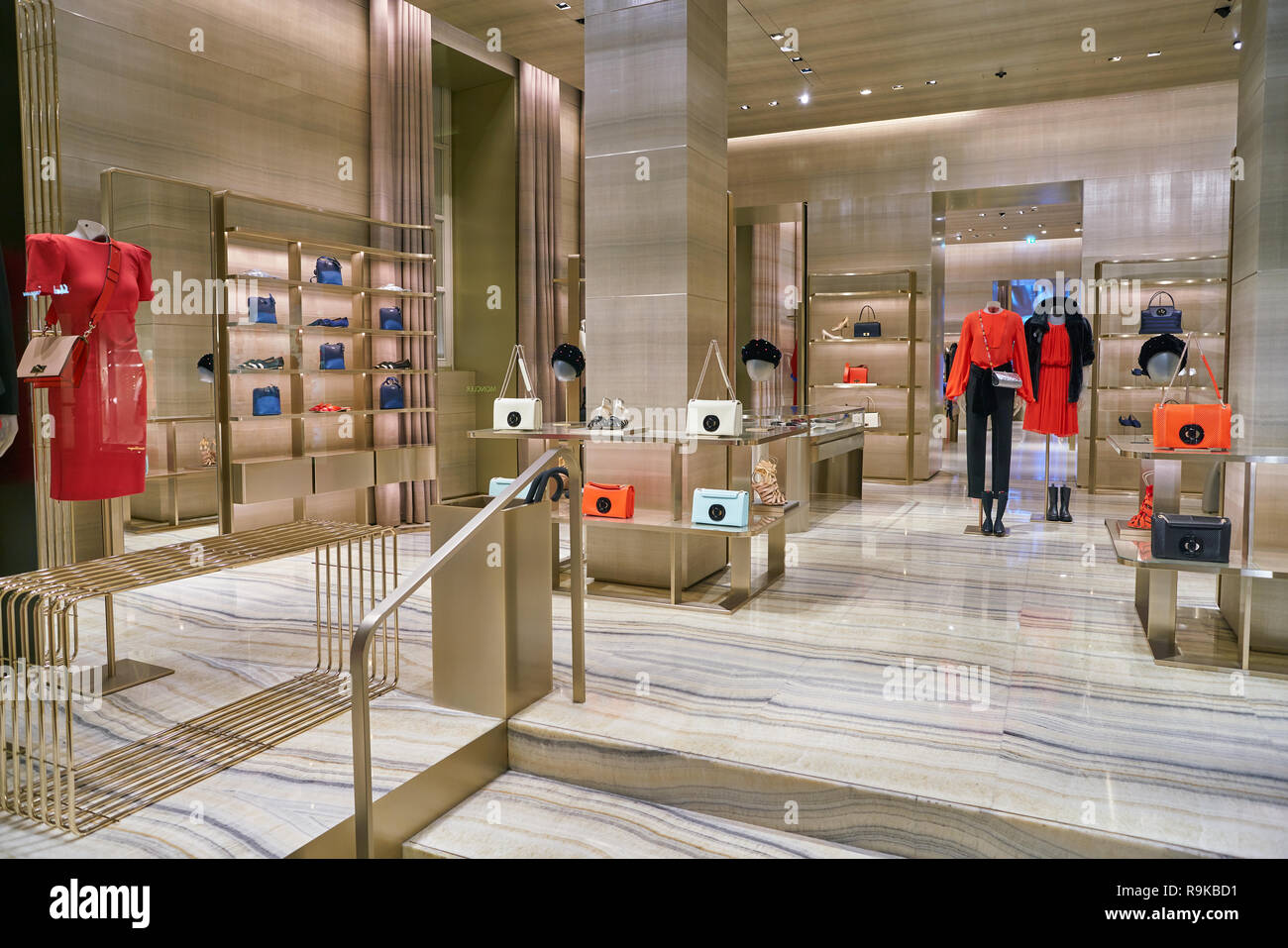 Giorgio Armani fashion luxury store in avenue Montaigne in Paris, France. –  Stock Editorial Photo © AndreaA. #275232298