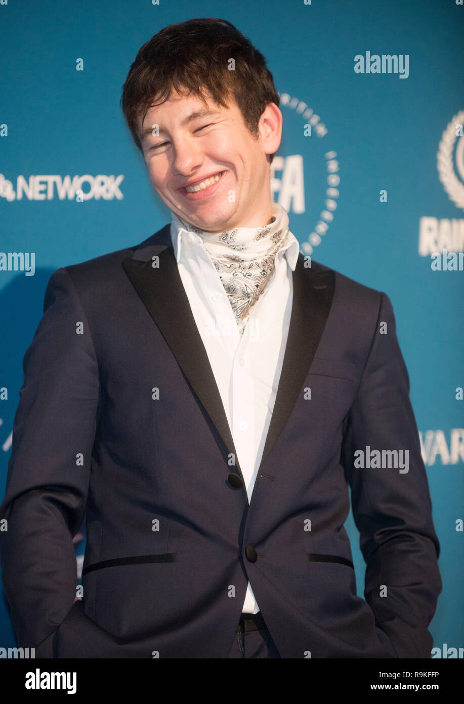 Barry Keoghan at the 21ST BRITISH INDEPENDENT FILM AWARDS  at Old Billingsgate, London, photo by Bran Jordan Stock Photo