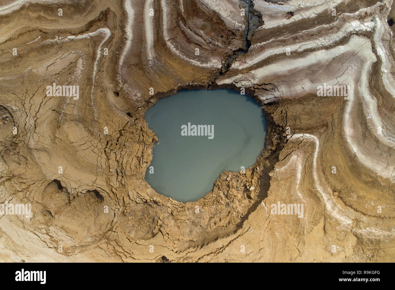 Dead sea jordan aerial hi-res stock photography and images - Alamy