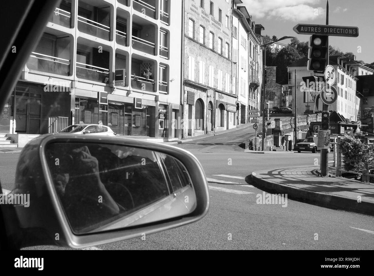Reportage: Two hours in the city where François Hollande became president of French Republic, Tulle, France Stock Photo