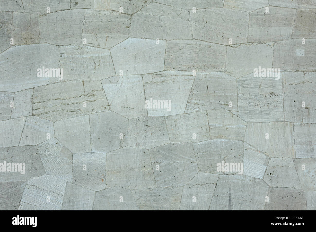 Gray-green stone wall texture. Stock Photo