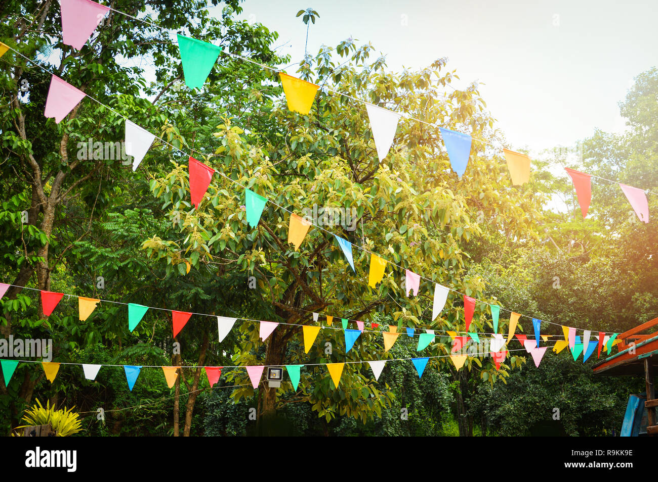 triangle flag decoration
