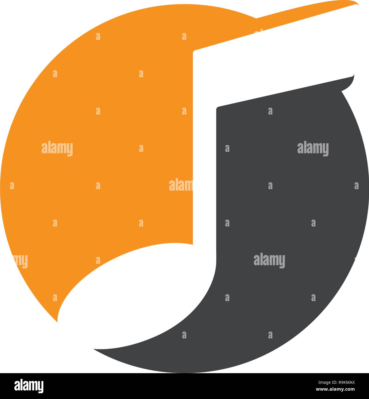 Music note Icon Vector illustration design Stock Vector Image & Art - Alamy