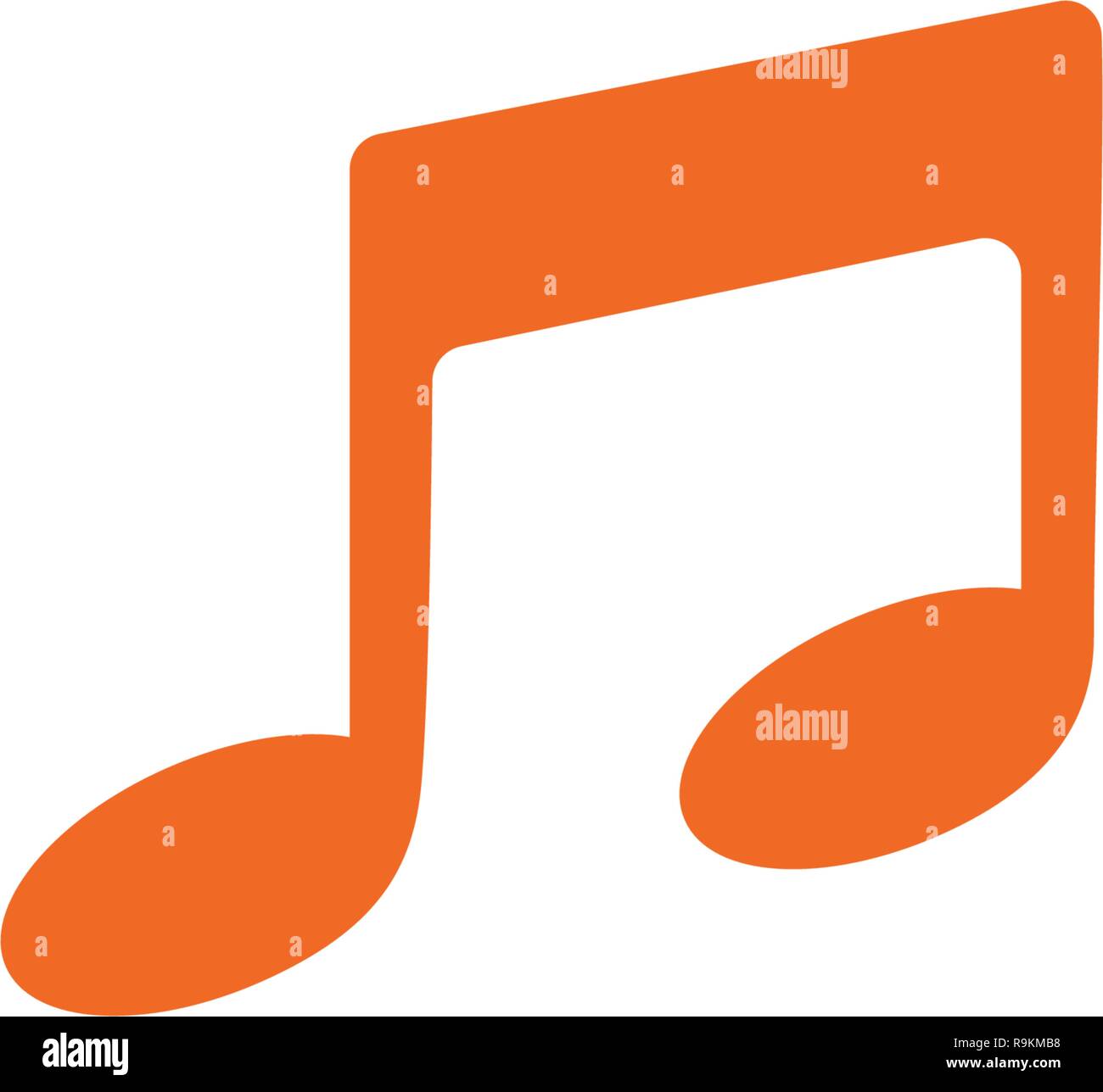 Music note Icon Vector illustration design Stock Vector Image & Art - Alamy
