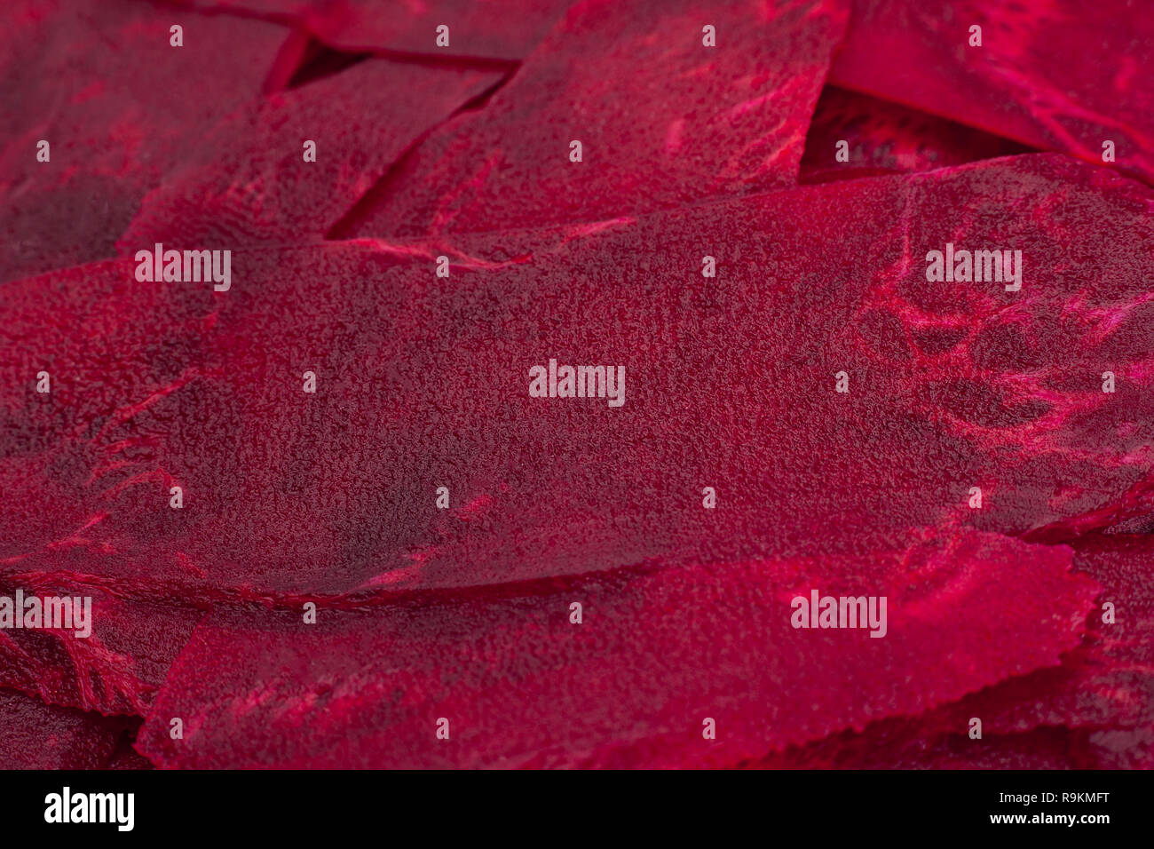 Long beet root closeup detail horizontal background Stock Photo