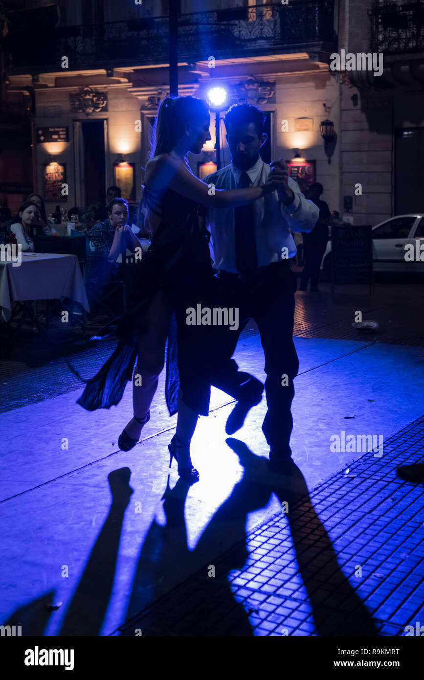 Buenos Aires, Argentina, South America, Tango Dancers Stock Photo