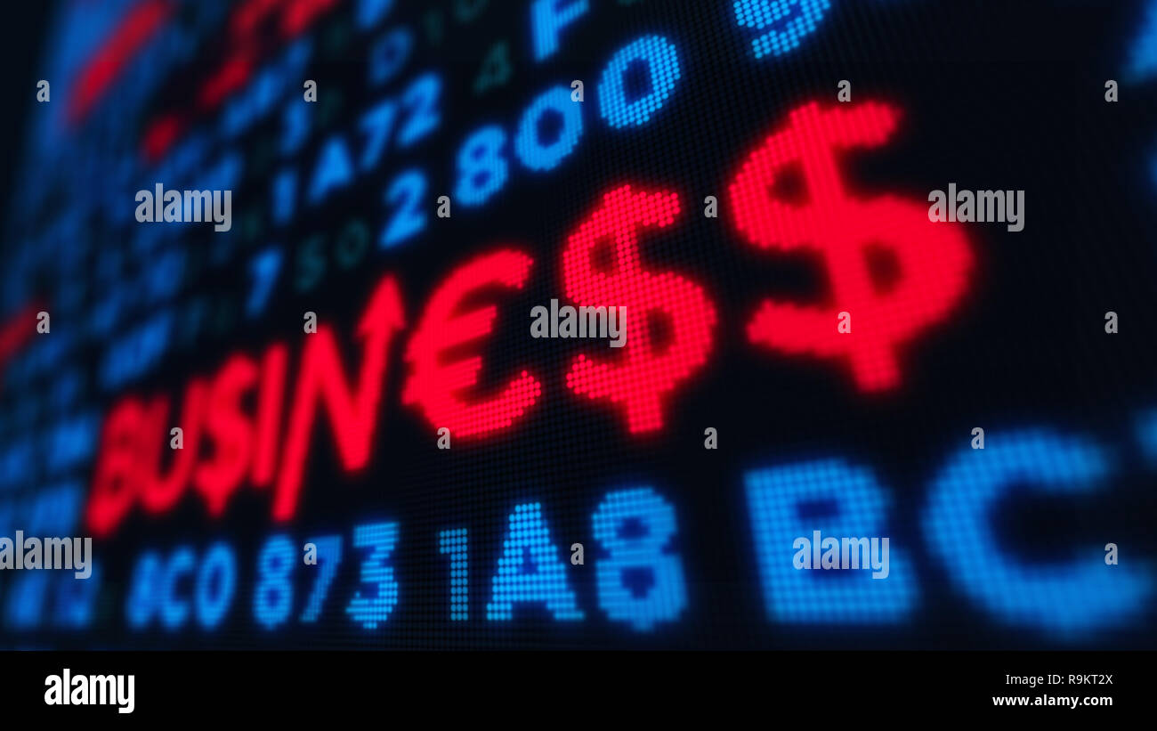 Dot Matrix Sign High Resolution Stock Photography and Images - Alamy