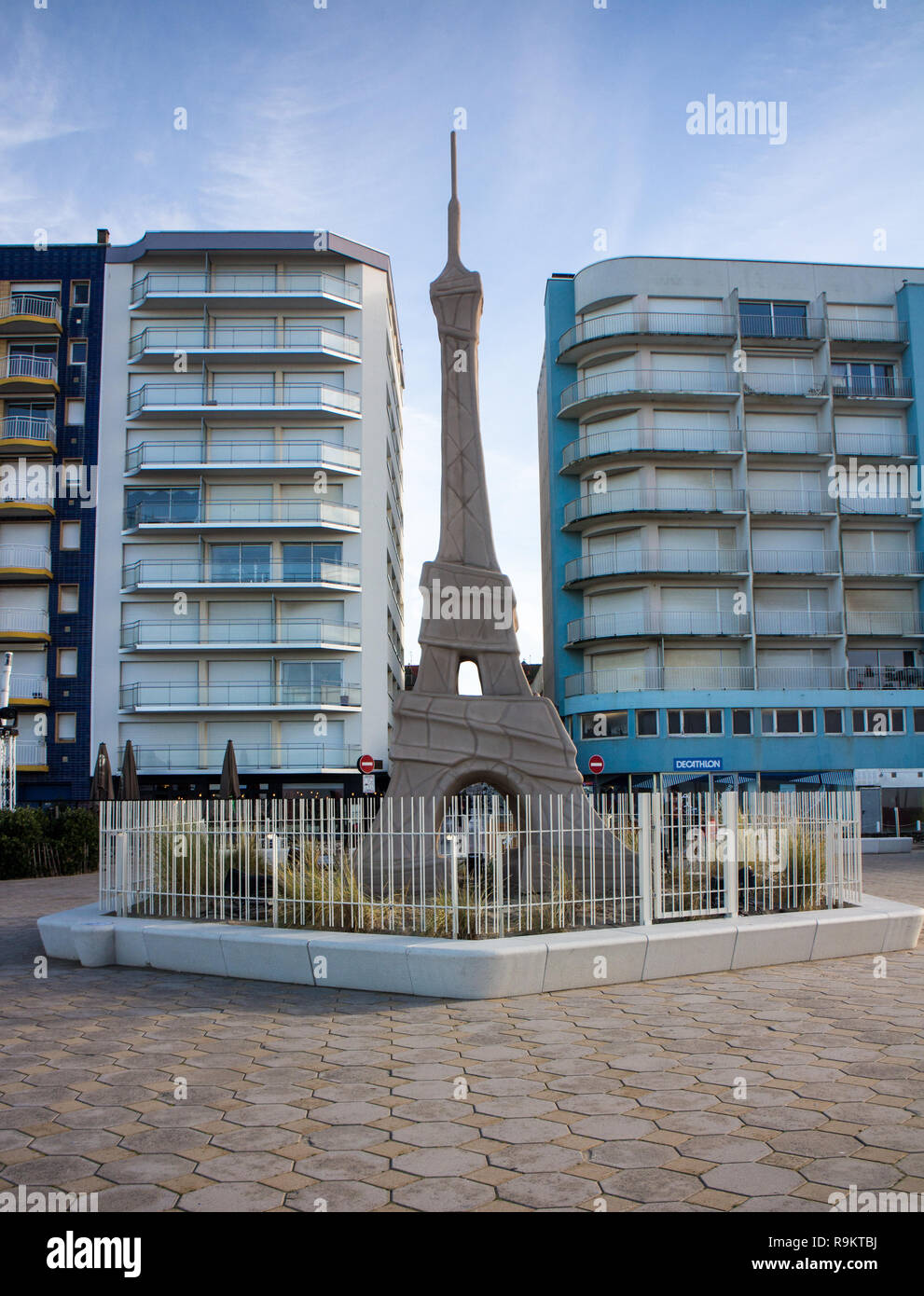 Le Touquet Paris Plage The Sandy Eiffel Tower Artwork By