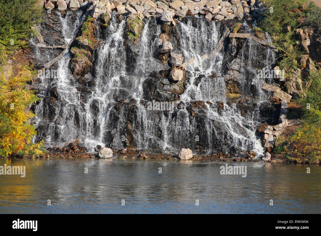 Natural environment waterfall hi-res stock photography and images - Alamy