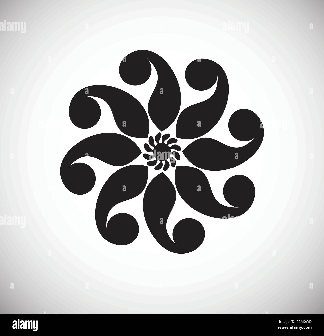 Flower Icon On White Background For Graphic And Web Design Modern Flower Icon On White Background For Graphic And Web Design Modern