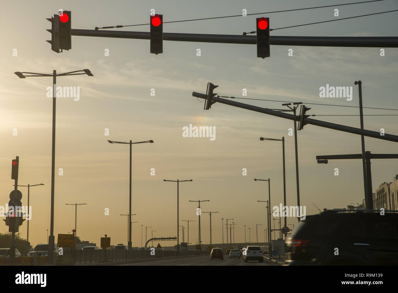Abu dhabi traffic hires stock photography and images Alamy