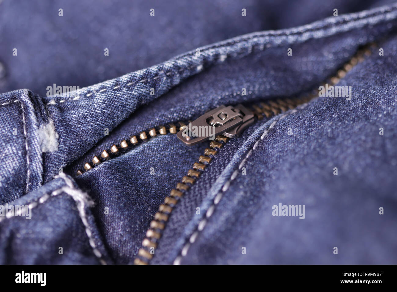 Navy blue denim texture Stock Photo - Alamy