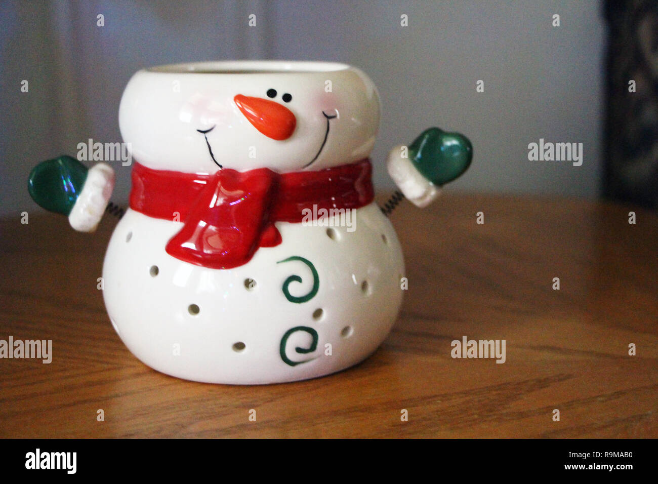 Snowman Knickknack Stock Photo