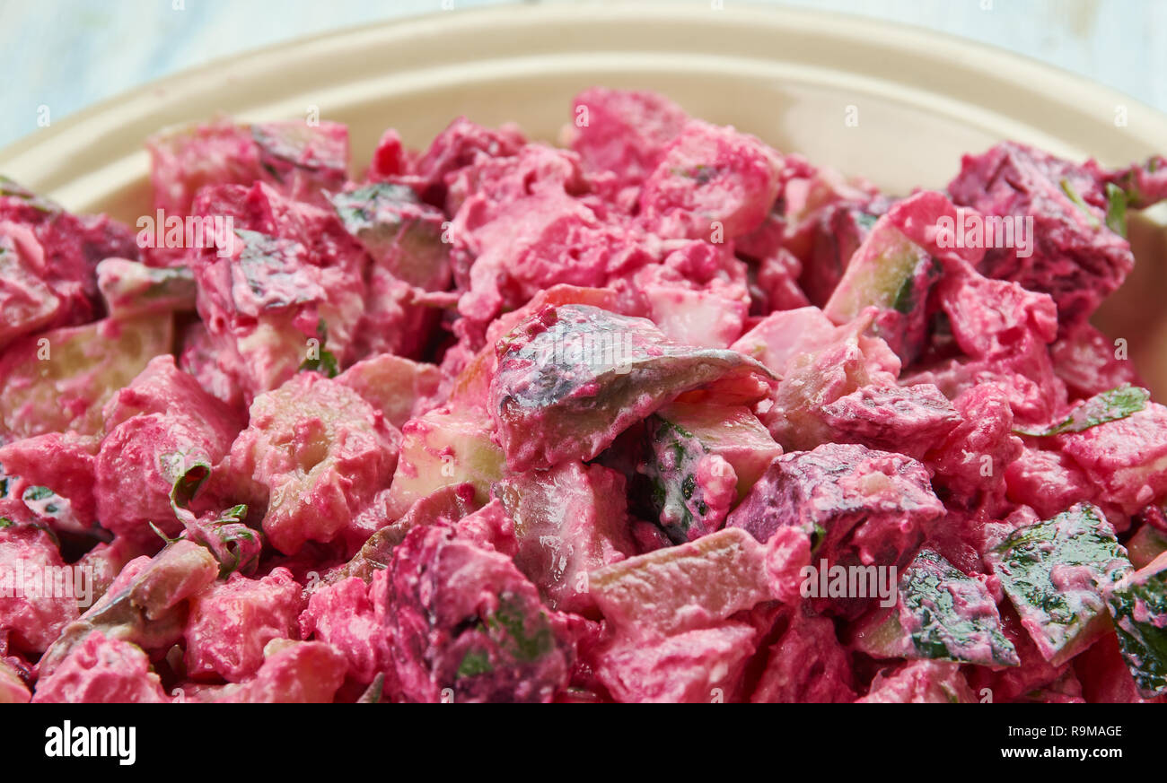 Heringsalat - German Herring Salad, for more Scandinavian-style Stock ...