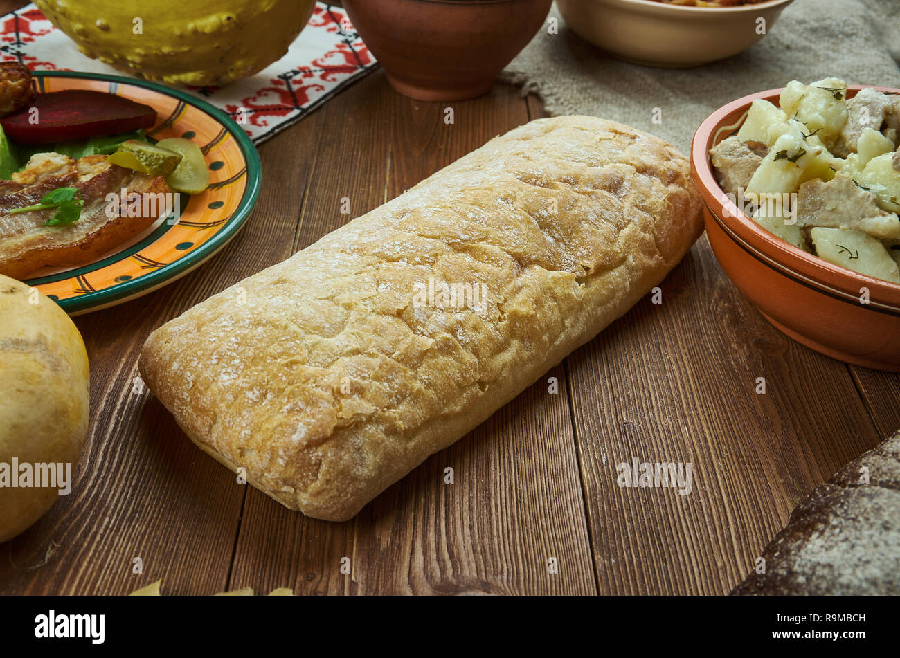 Franskbrod, DanishFrench White bread , Danish homemade cuisine