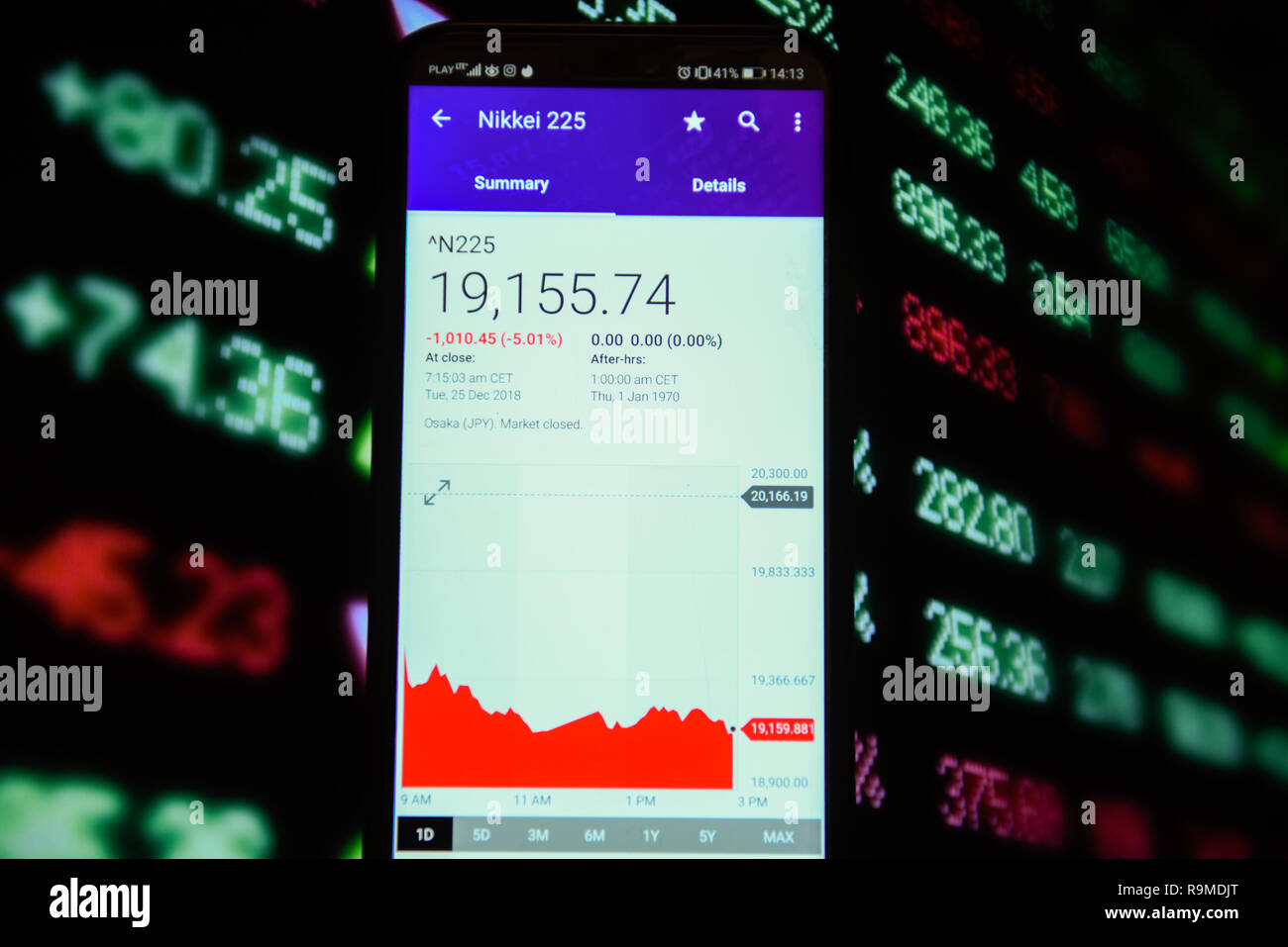 nikkei 225 live