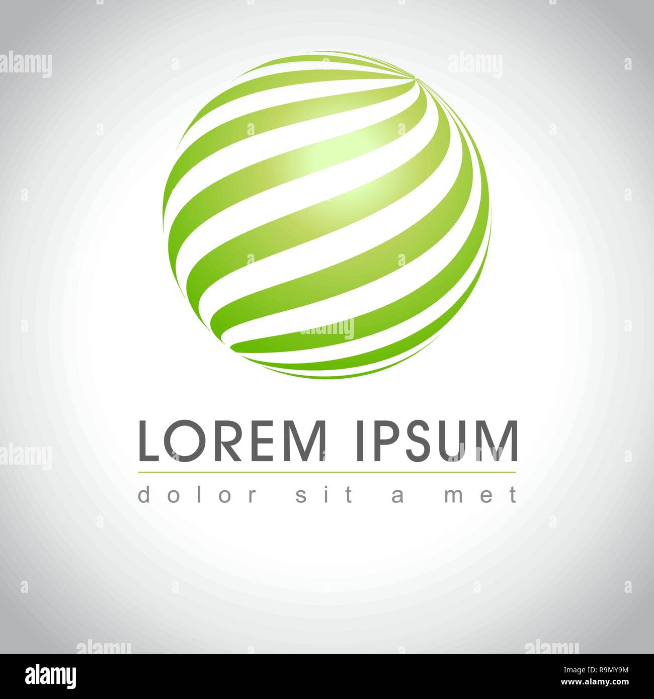 Abstract web Icon and logo sample, vector illusration Stock Vector