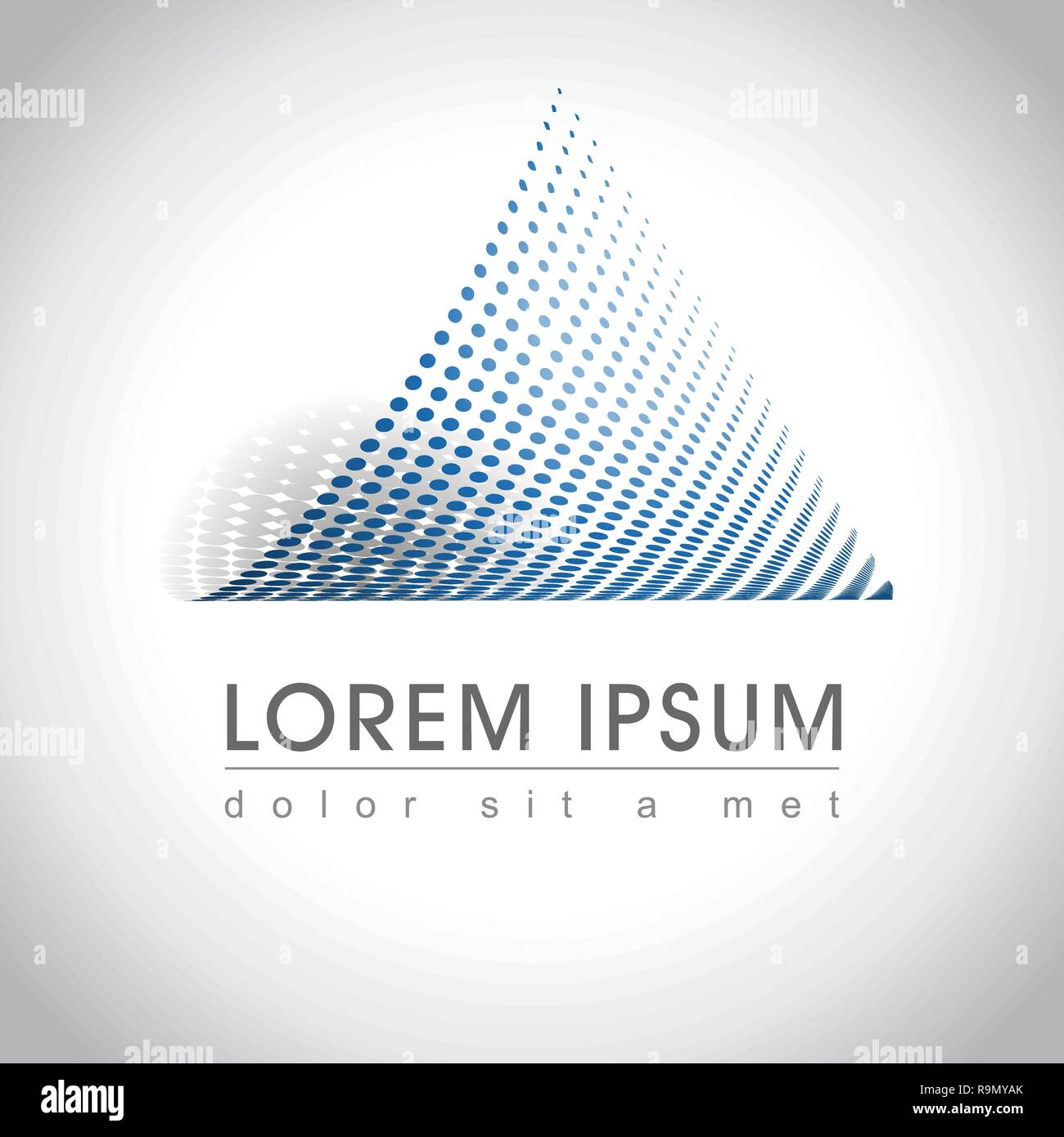 Abstract web Icon and logo sample, vector illusration Stock Vector