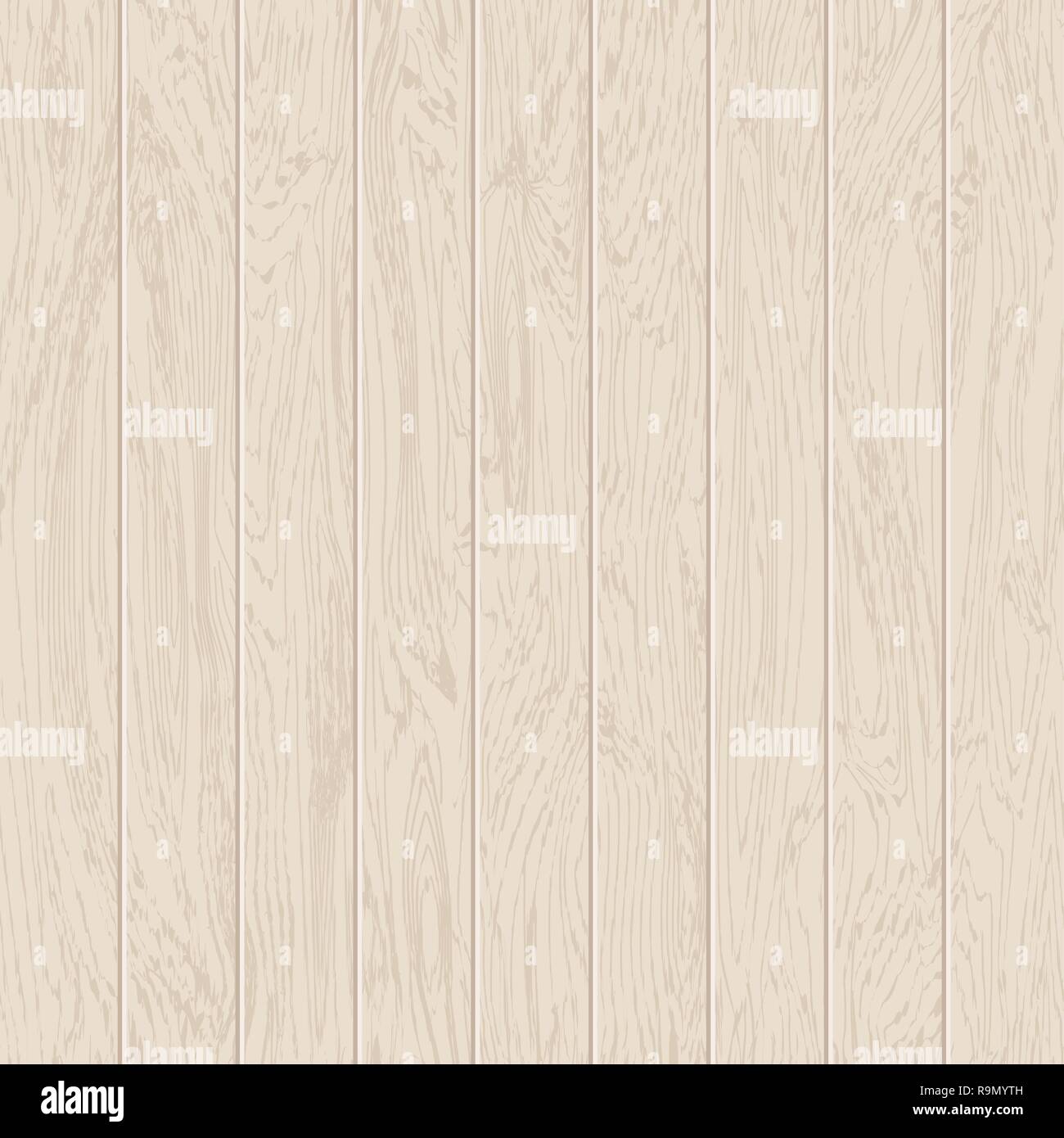 Abstract wooden seamless background texture, vector illustration Stock Vector