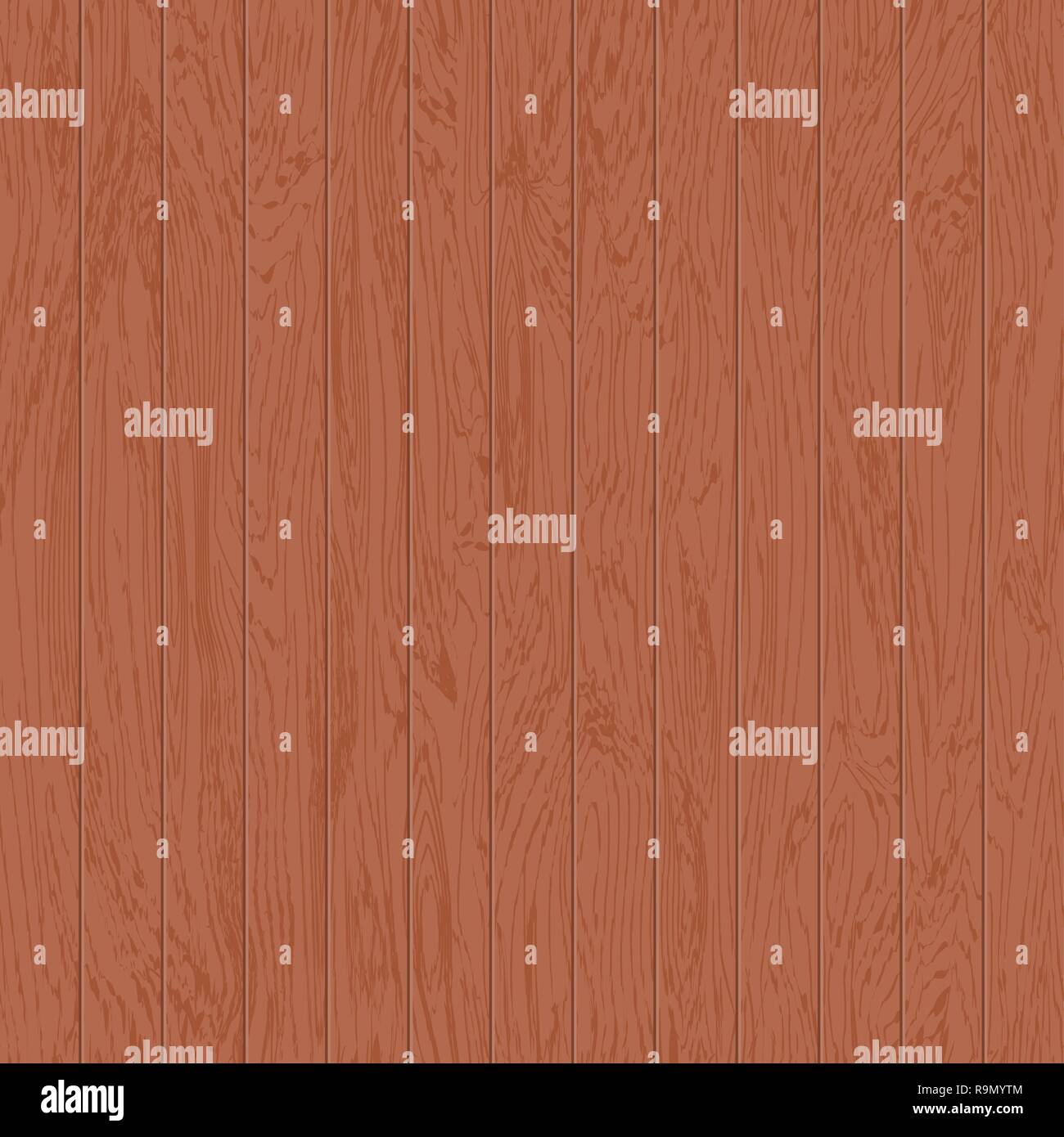 Abstract wooden seamless background texture, vector illustration Stock Vector