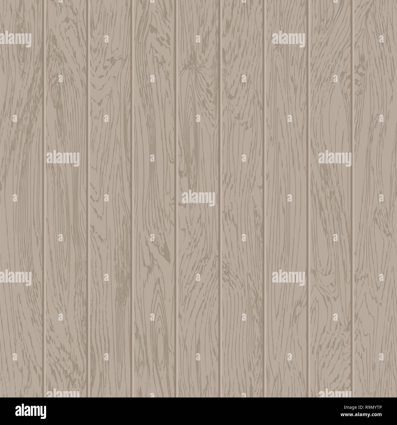 Abstract wooden seamless background texture, vector illustration Stock Vector