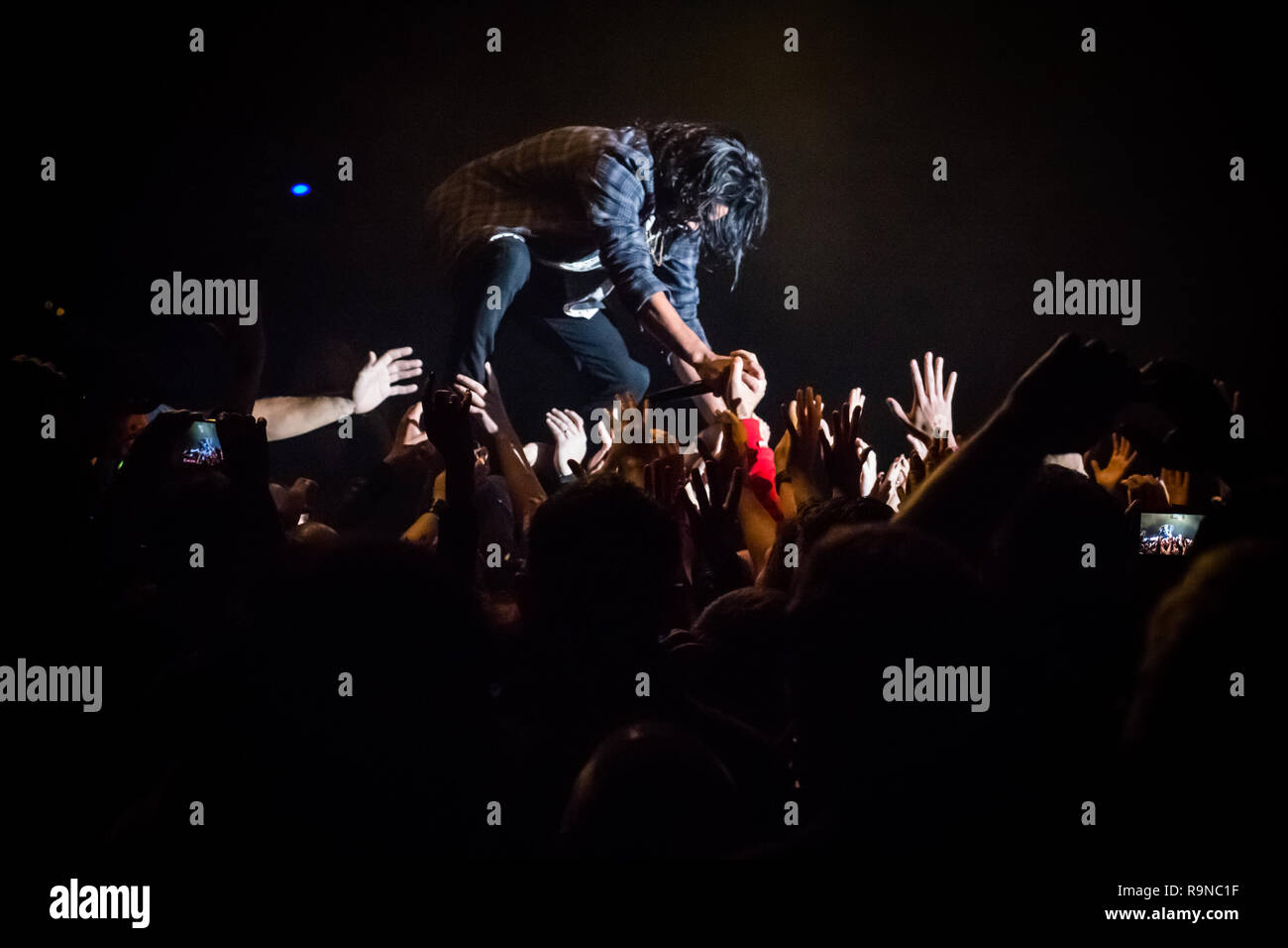 Pop Evil live at Manchester Academy Stock Photo - Alamy