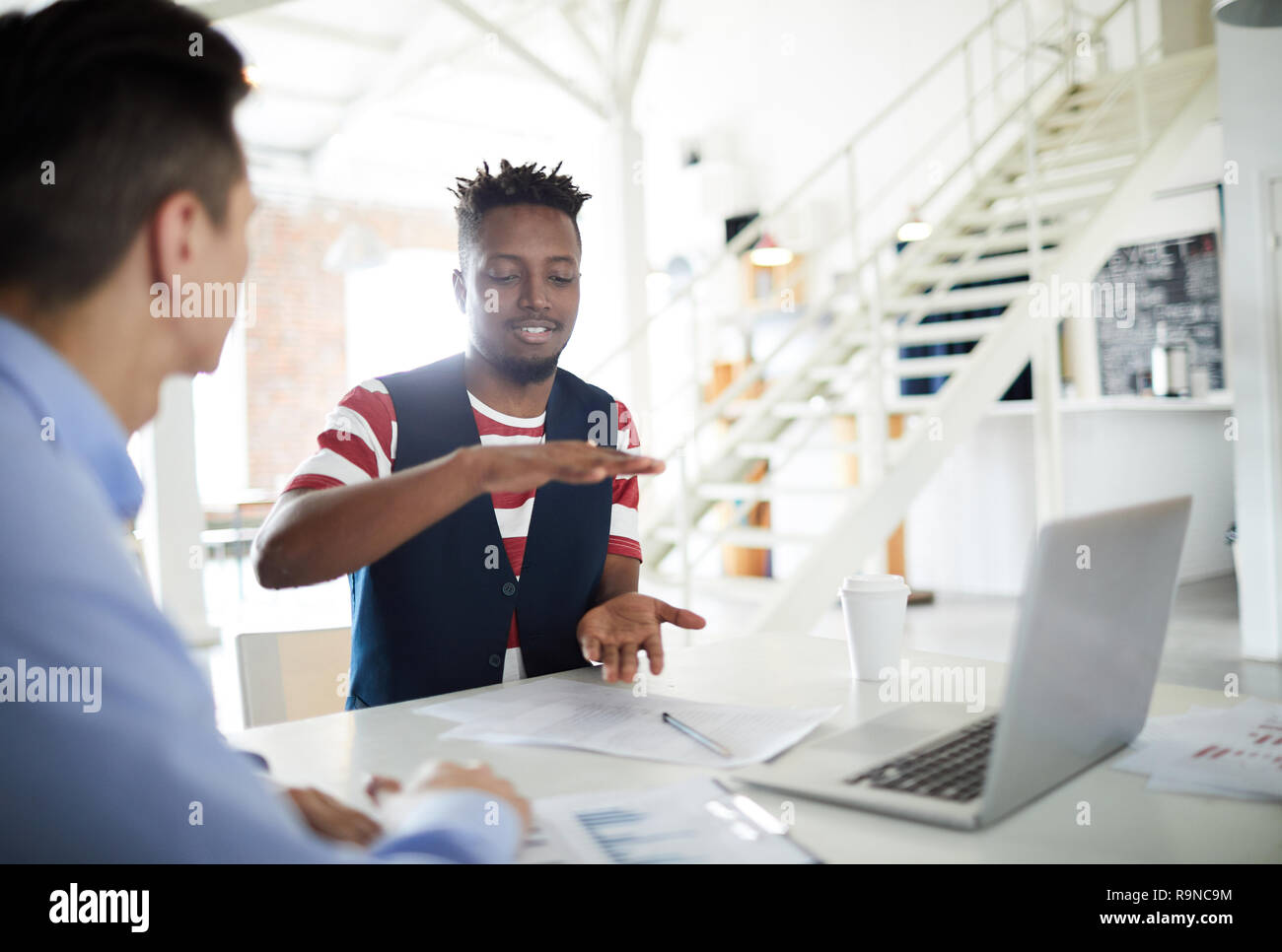 People working at office Stock Photo
