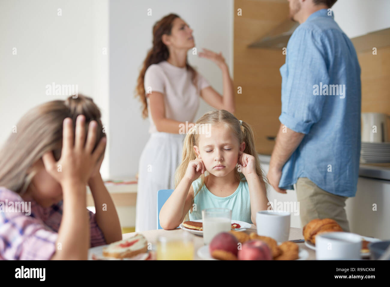 Adult Siblings And Unhappy Hi-res Stock Photography And Images - Alamy