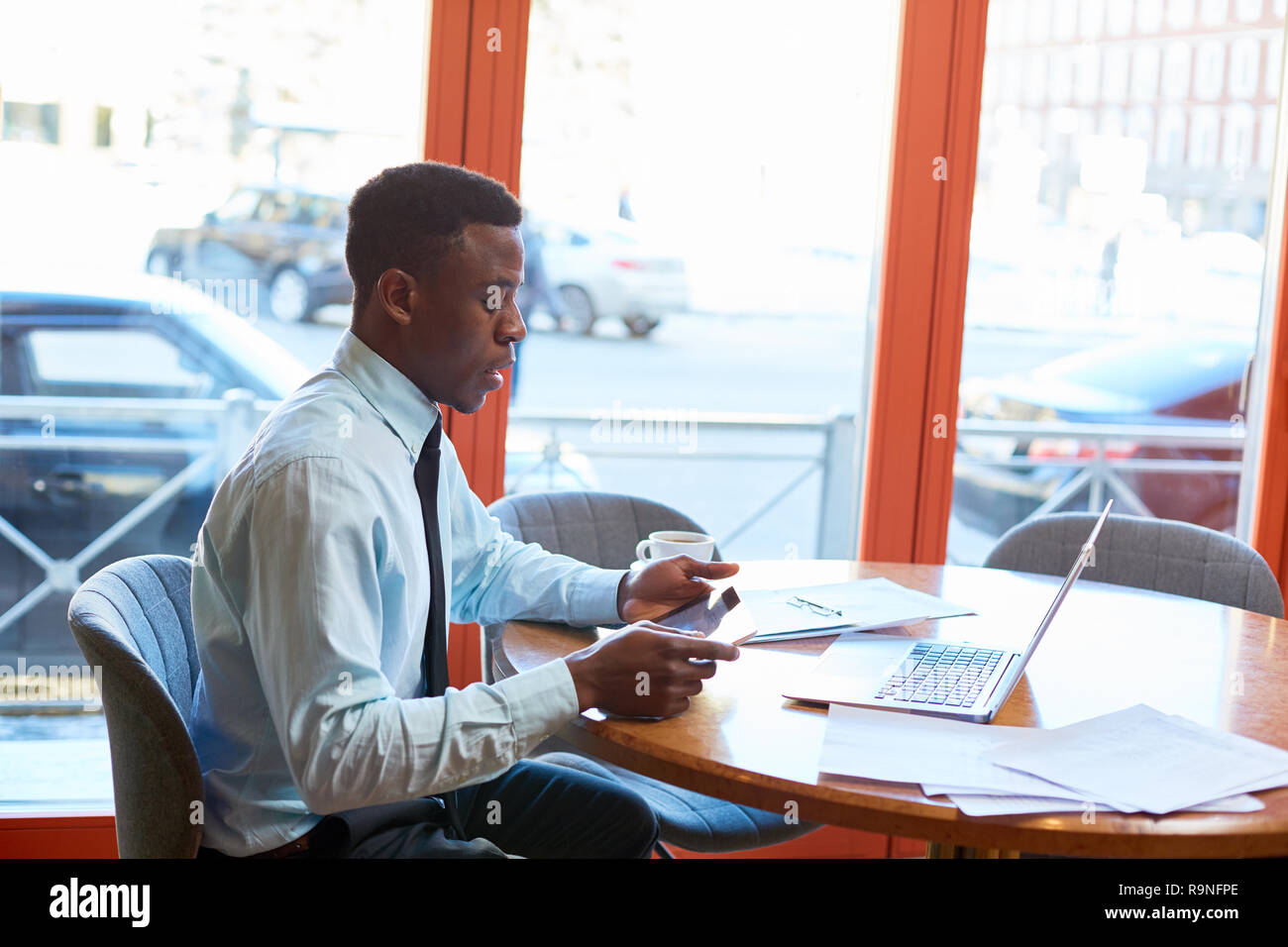 Modern e-business Stock Photo