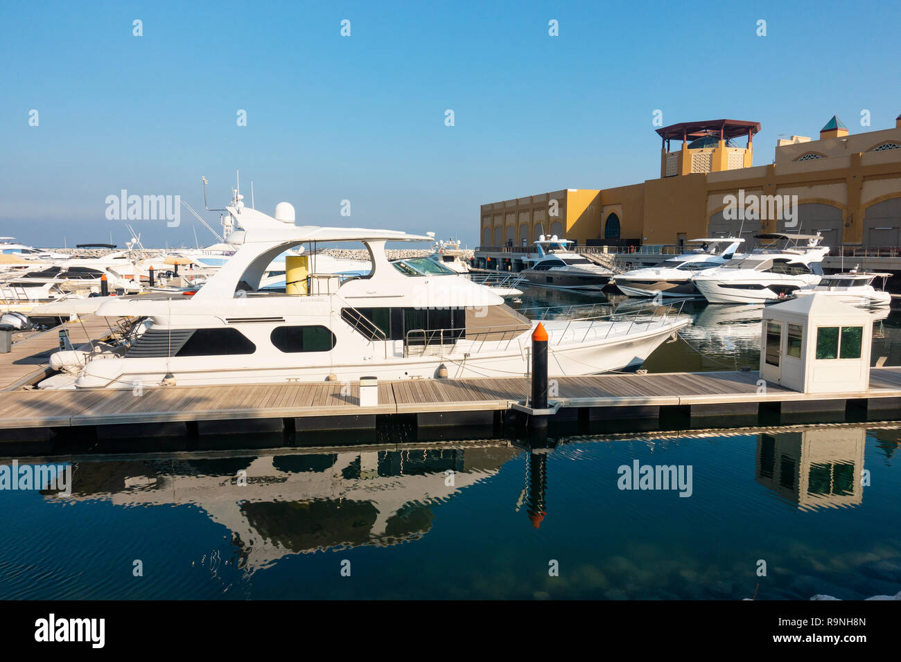 Marina at Al Out in Fahaheel in Kuwait, Middle East Stock Photo