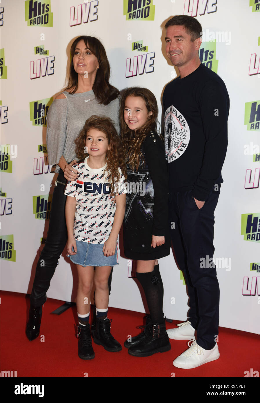 Celebrities arriving at Hits Radio Live 2018 at Manchester Arena in