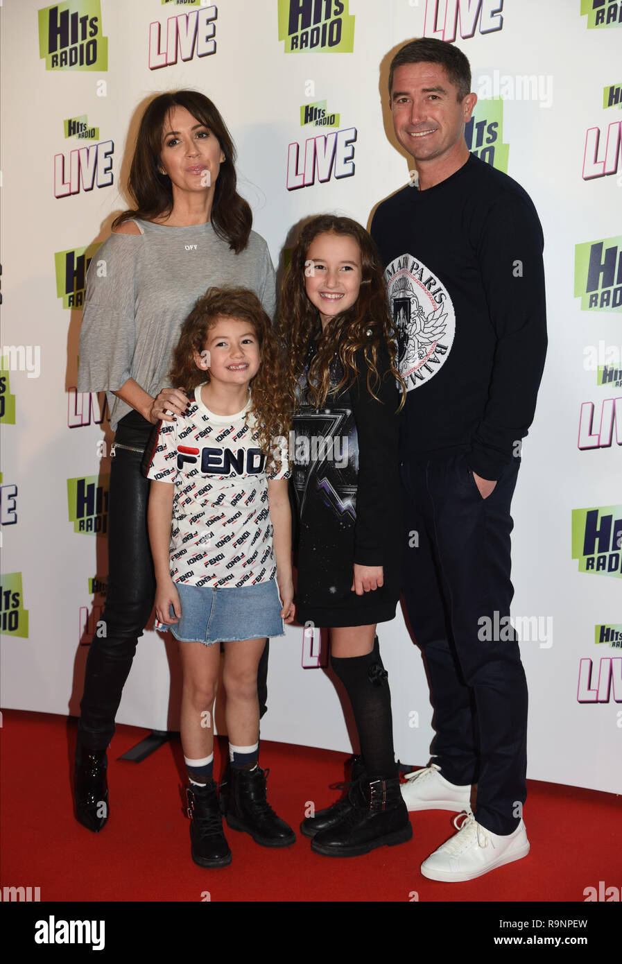 Celebrities arriving at Hits Radio Live 2018 at Manchester Arena in