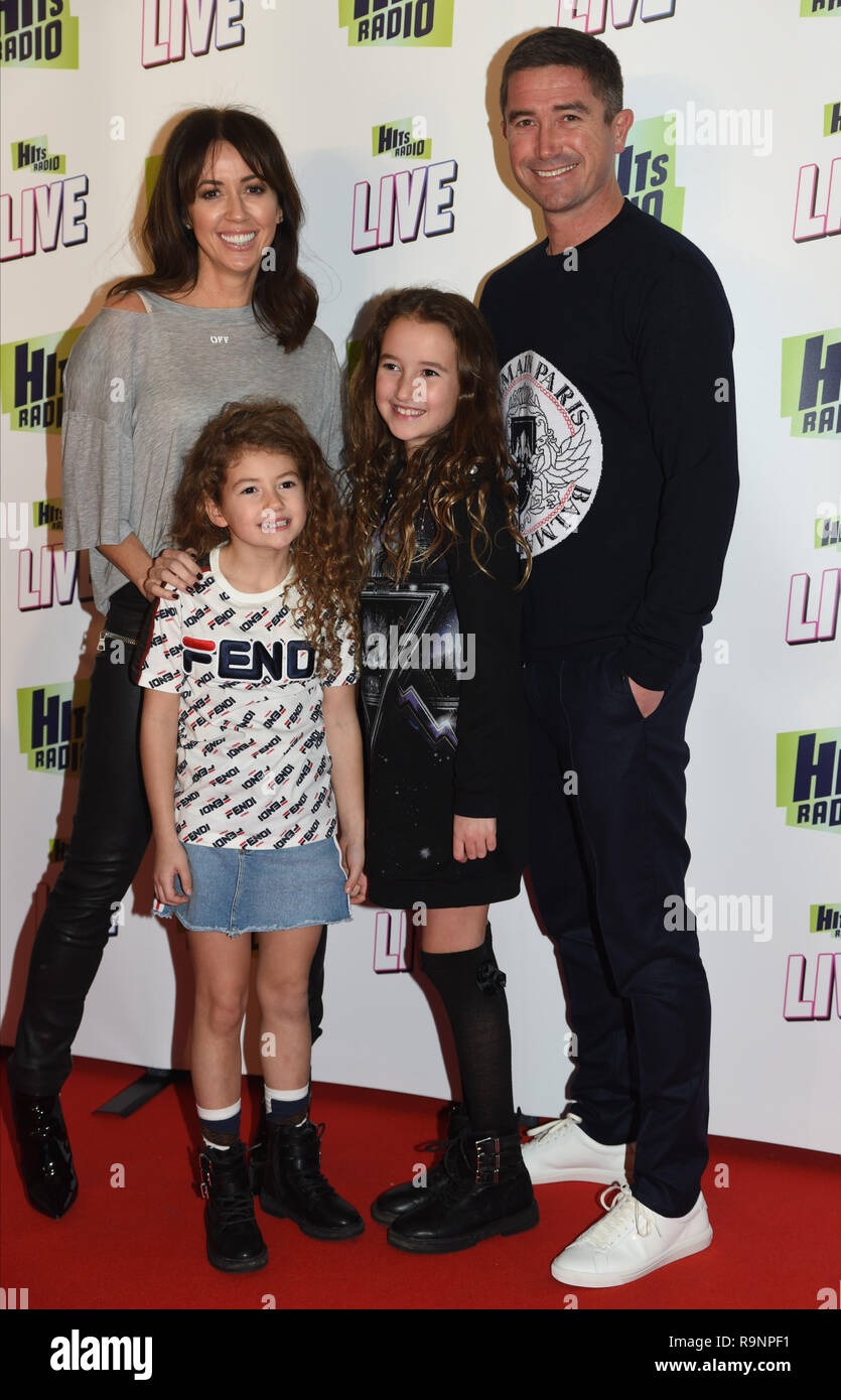 Celebrities arriving at Hits Radio Live 2018 at Manchester Arena in