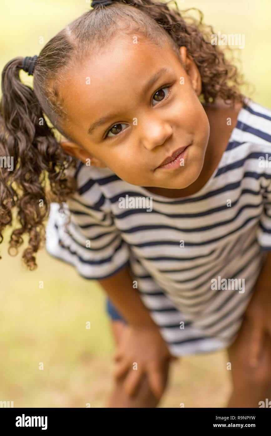 pretty mixed little girls