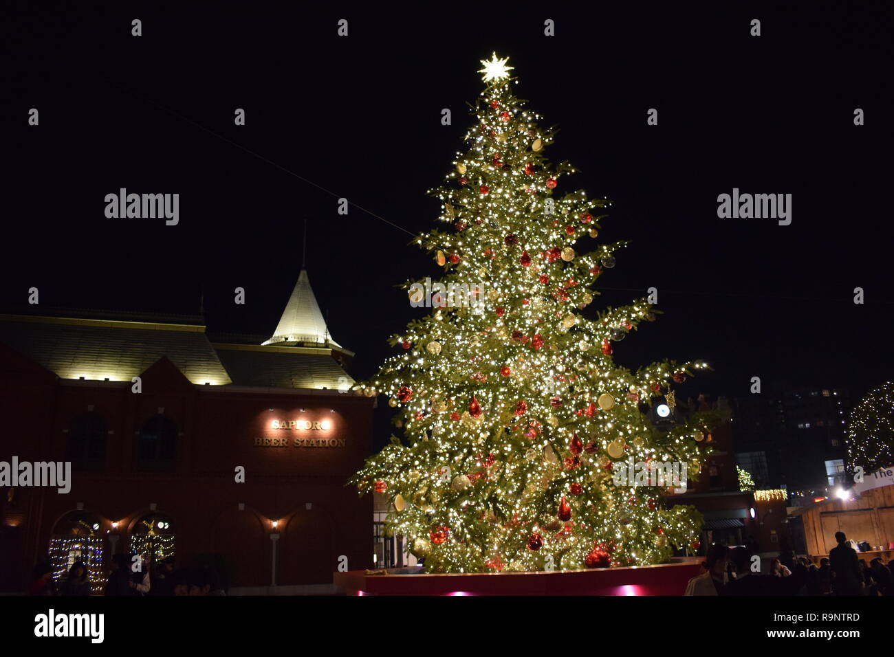 2019 Christmas Illumination at Yebisu Garden Place, Tokyo Stock Photo