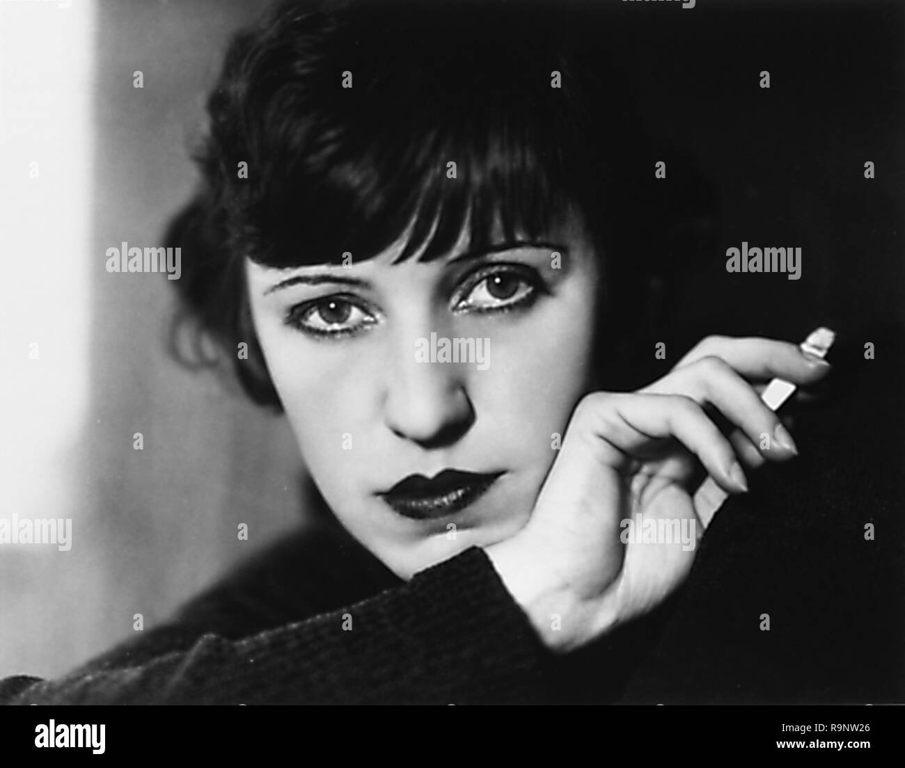 Black And White Headshot Portrait Photograph Of Austrian