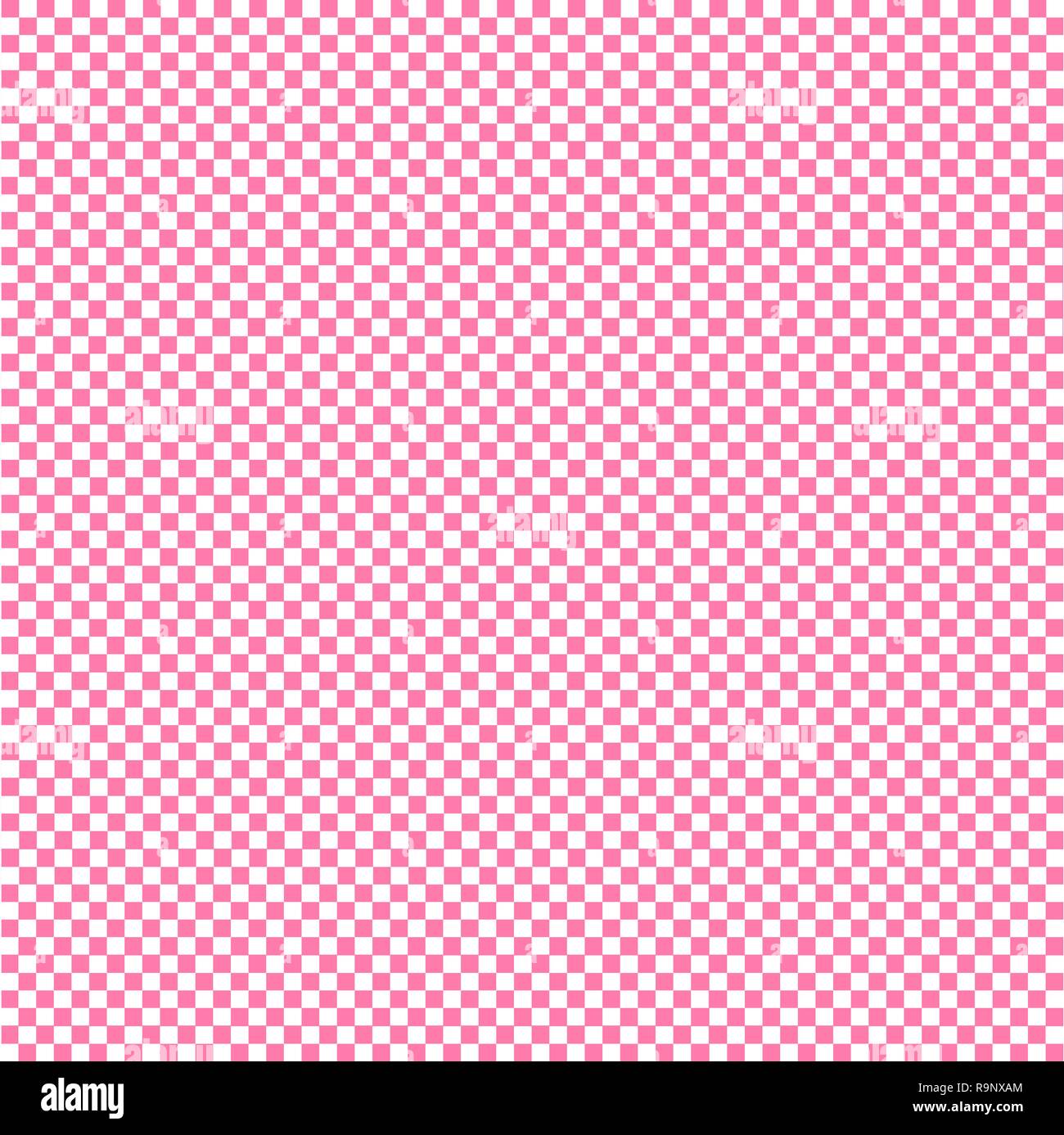 pink background grid pattern small squares white Stock Vector Image