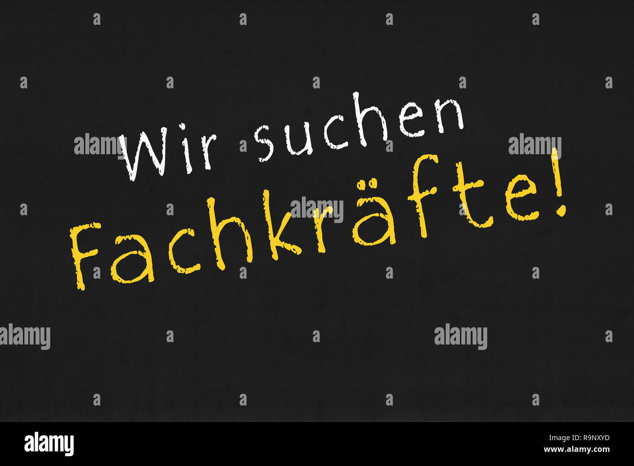 We are looking for specialists! Stock Photo