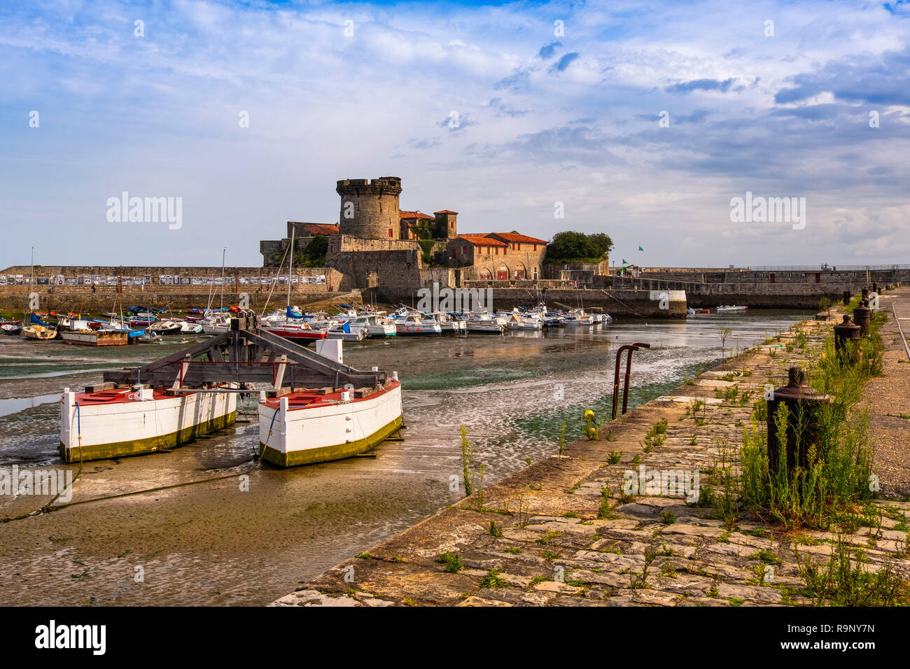 Marina and Socoa fort. Basque Country. Urrugne, PyrénéesAtlantiques